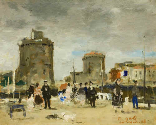Francois Gall 1912 – 1987 "La Rochelle"