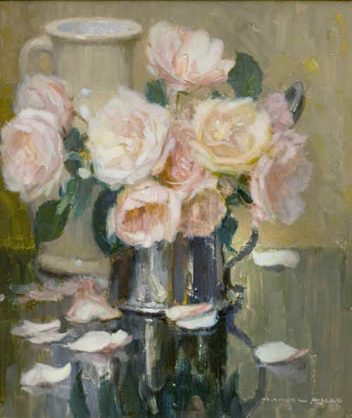 Marcel Hess 1878 - 1948 'Stilleven met bloemen'